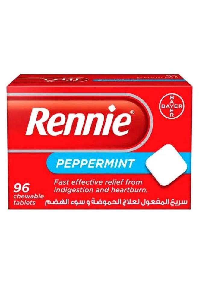 BAYER Rennie Pepperment Tab 96S