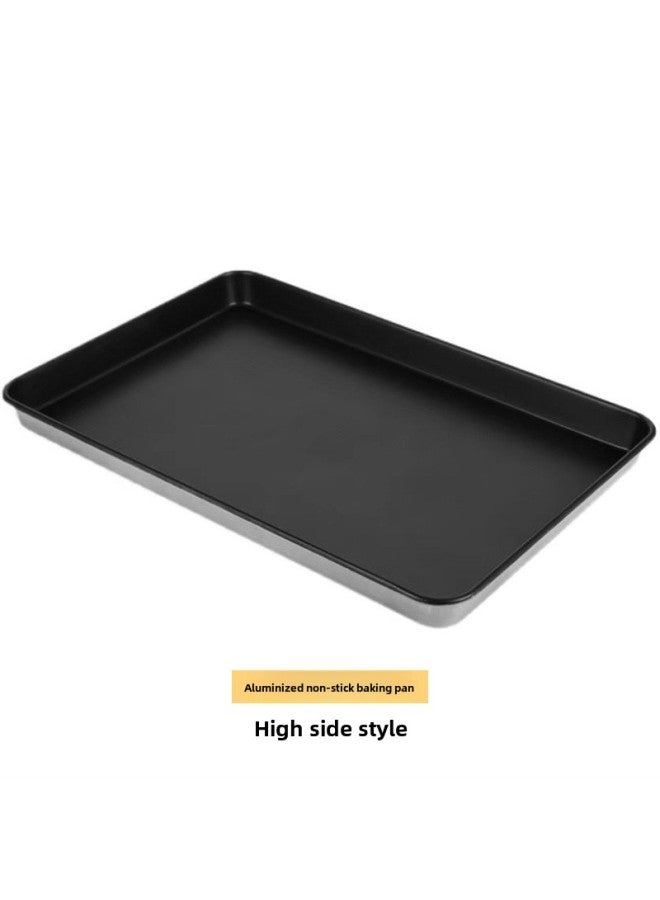 Commercial Moon Cake Baking Pan Food Special 60*40 Rectangular Aluminum-plated Non-stick Bread Baking Pan-Specifications:0.6 Thick 5CM High Aluminized Non-stick Baking Tray  - Image 5