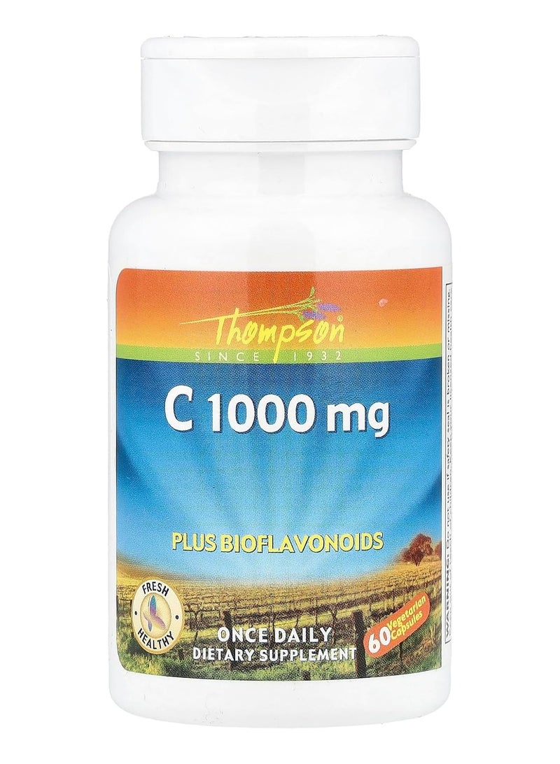 تومبسون طومسون C1000mg بلس بيوفلافونويدس (60 كبسولة)