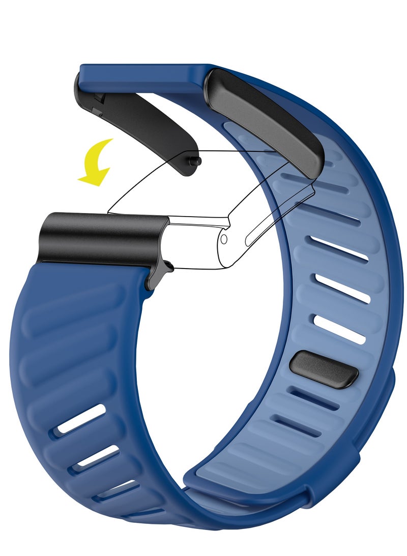 إس كولور معصم بديل من السيليكون Whoop Band متوافق مع Whoop Strap 4.0 فائق النعومة مقاوم للماء والعرق ، ناعم الملمس وسيليكون مرن ، جودة ممتازة ، مريح - Image 3