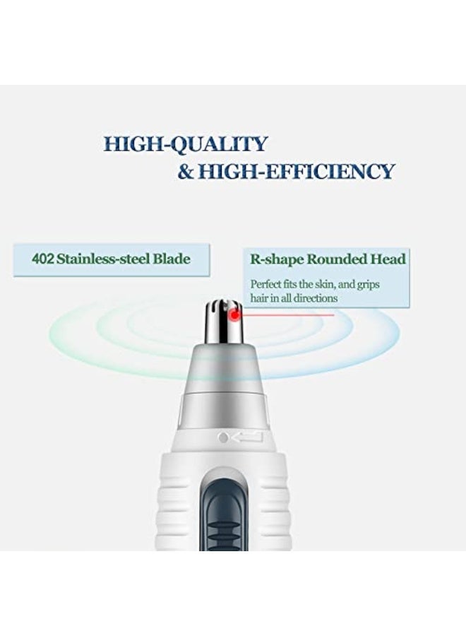 cedelac Nose Hair Trimmer for Men and Women Ear Hair Remover Eyebrow Trimmer Portable Pen-Shaped Dual Edge Blades Facial Trimmer - Image 5