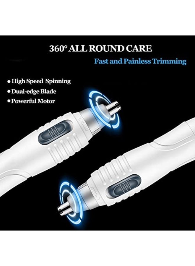 cedelac Nose Hair Trimmer for Men and Women Ear Hair Remover Eyebrow Trimmer Portable Pen-Shaped Dual Edge Blades Facial Trimmer - Image 3