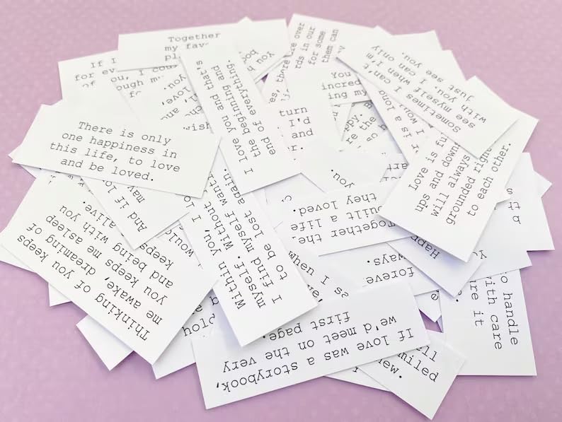 ARUZEN ARUZEN ModernMinimalist Jar Of Quotes 50 QuotesPost Self Care Wellness Mental Health Multicolor 8cm x 8cm x 8cm 200g Airtight Flip Top For Arts Crafts - Image 2