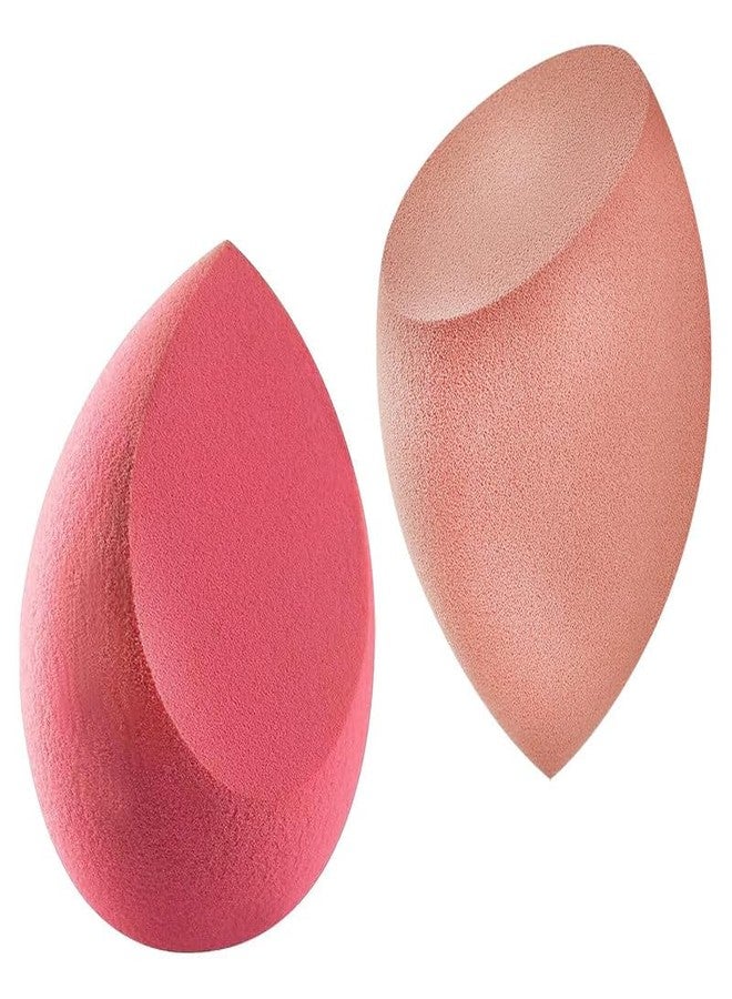 كرونيكس مجموعة إسفنجات مكياج من قطعتين من كرونكس، مثالية لدمج كريم الأساس السائل أو البودرة أو الكريمي. خالية من اللاتكس (عبوة من قطعتين) - Image 2