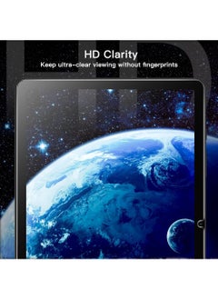 Rock Pow Screen Protector for Samsung Galaxy Tab A9+ / A9 Plus 11-Inch 2023 with Easy Installation Frame Tempered Glass Film HD Clear 2pcs  - Image 5