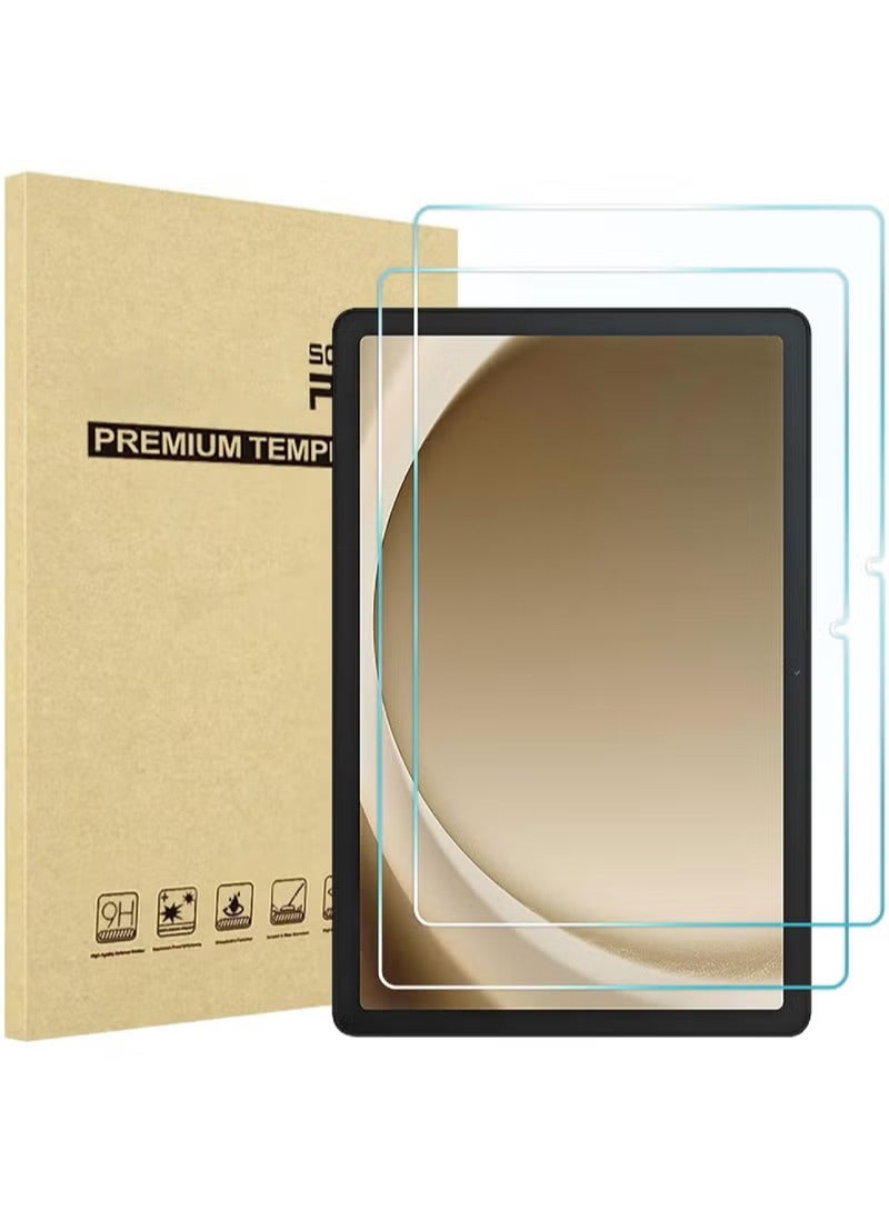 Rock Pow 2PCS Screen Protector for Samsung Galaxy Tab A9+ / A9 Plus 11-Inch 2023 with Easy Installation Frame Tempered Glass Film HD Clear 2pcs - Image 1