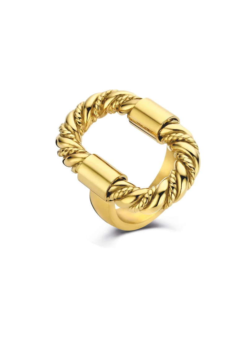 شيروتي 1881 Giulia Gold Plated Finger Ring For Women