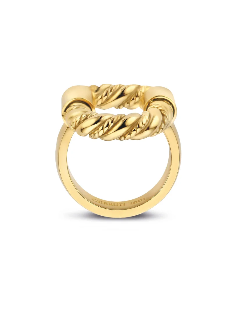 شيروتي 1881 Giulia Gold Plated Finger Ring For Women