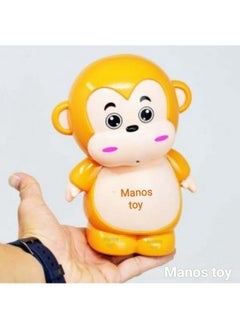 Manos Moving Monkey Musical Toy, Talking Toy for Children, Voice Recorder, Voice Repeat, Dancing Monkey Baby Toy  - Image 5