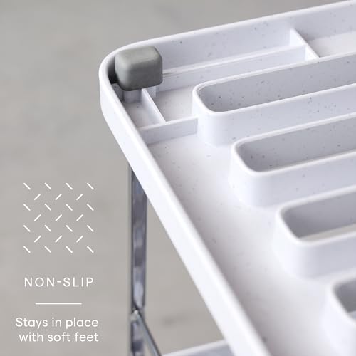 YouCopia UpSpace Cabinet Box Organizer Adjustable Kitchen Pantry Shelf for Plastic Wrap and Foil Storage Small Premium Edition - Image 3