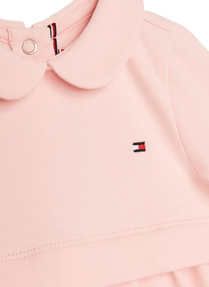 تومي هيلفيغر Kids Essential Logo Mini Dress
