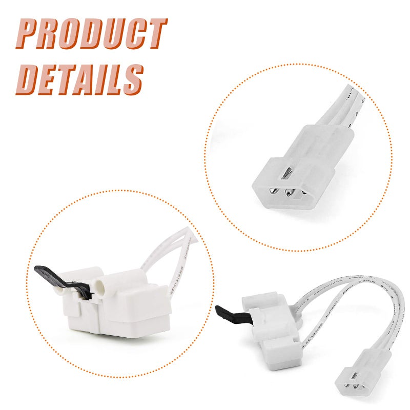 Discount Parts Direct WP3406107 3406107 Dryer Door Switch Replacement Part For Whirlpool & Kenmore Maytag Dryer - Replaces 3405100, 3405101, 3406100, 3406101, 3406109, AED4475TQ1, MEDC400VW0 - Image 5
