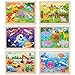 SYNARRY Wooden Puzzles for Kids Ages 46 6 Packs 60 PCs Jigsaw Puzzles Preschool Educational Toys for Children Ages 48 Puzzles for Kids Ages 68 Boys Girls Easter Basket Stuffers for Kids - Image 3