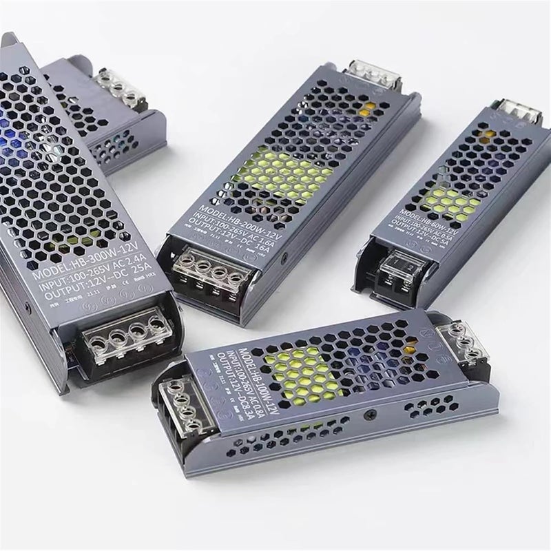 Super Thin AC DC 220V to 12V 24V Switching Power Supply 12 24 V Volt 60W 100W 200W 300W 400W A/D for LED Strip(400W,DC 24V) - Image 4