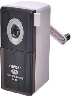 Hyunday Hyunday 3A SH-111 Mechanical Sharpener With High Performance And Sharp Blades - Grey Black 