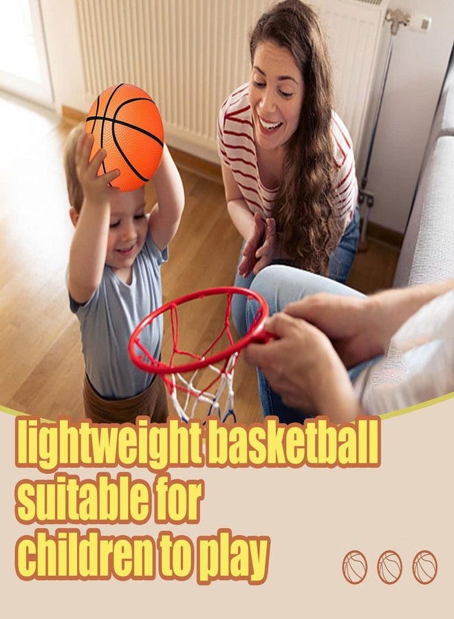 Hymaz 24 Pack 4 inch Mini Basketball Ball, Small Basketball with Pump for Kids Toddlers Great Gifts, Inflatable Toys Rubber ball for Basketballs Hoop, for Indoors Outdoors Pool Party Theme Favors Game - Image 3