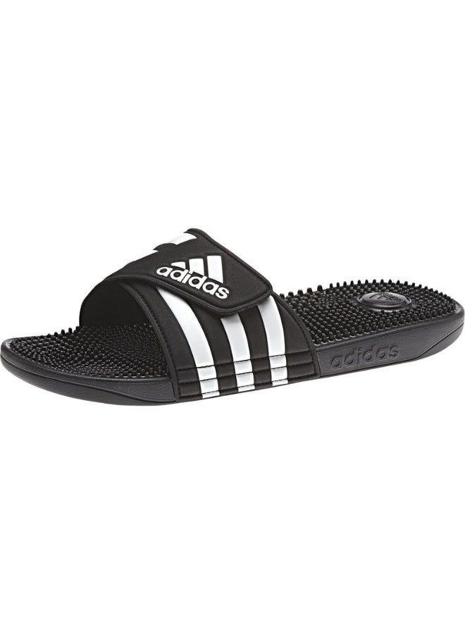 adidas أديداس أديساج سلايدز رياضية سوداء للجنسين مقاس 4 - Image 4