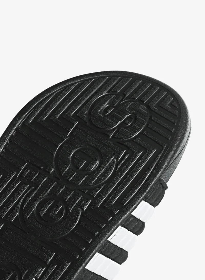 Adidas CBLACK/FTWWHT/CBLACK Adissage Slides  | Best Price UAE