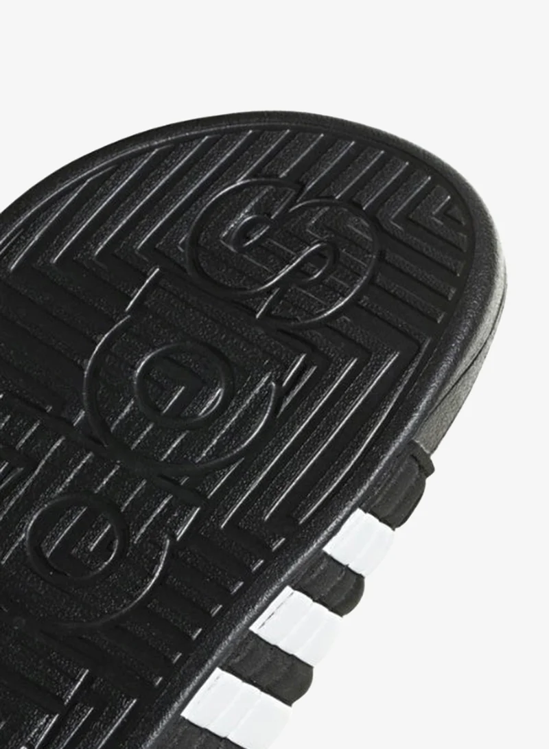 اديداس أديداس أديساج سلايدز رياضية سوداء للجنسين مقاس 4