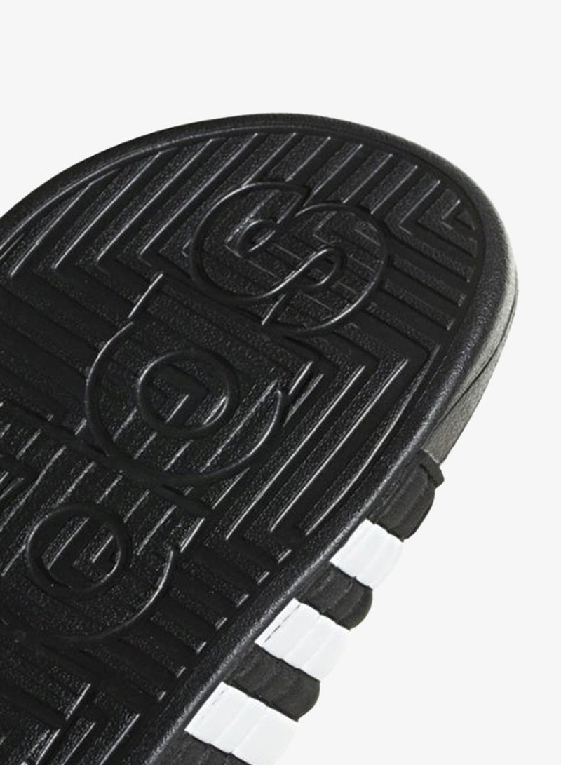 اديداس أديداس أديساج سلايدز رياضية سوداء للجنسين مقاس 4 - Image 2