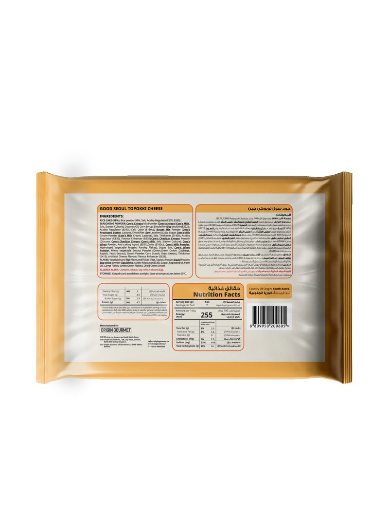 Cheese Korean Rice Cake Topokki 132g