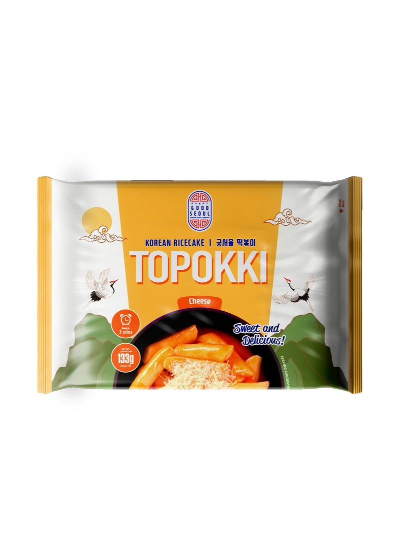 Cheese Korean Rice Cake Topokki 132g