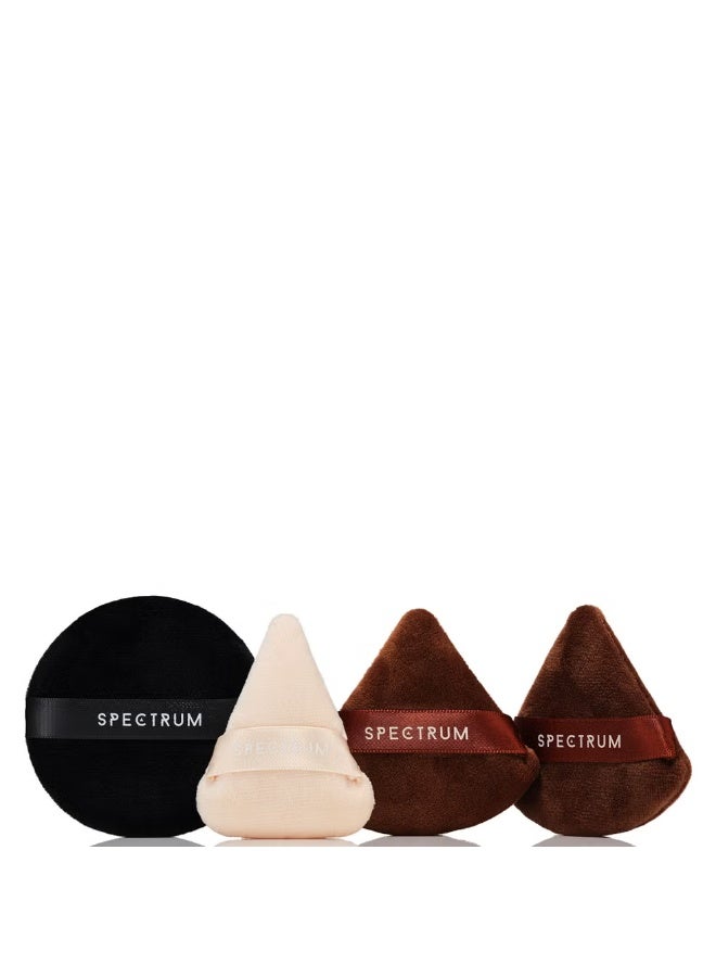 Spectrum Spectrum Accessories Pantherine Professional 4 Piece Make Up Puff Bundle  - Image 1