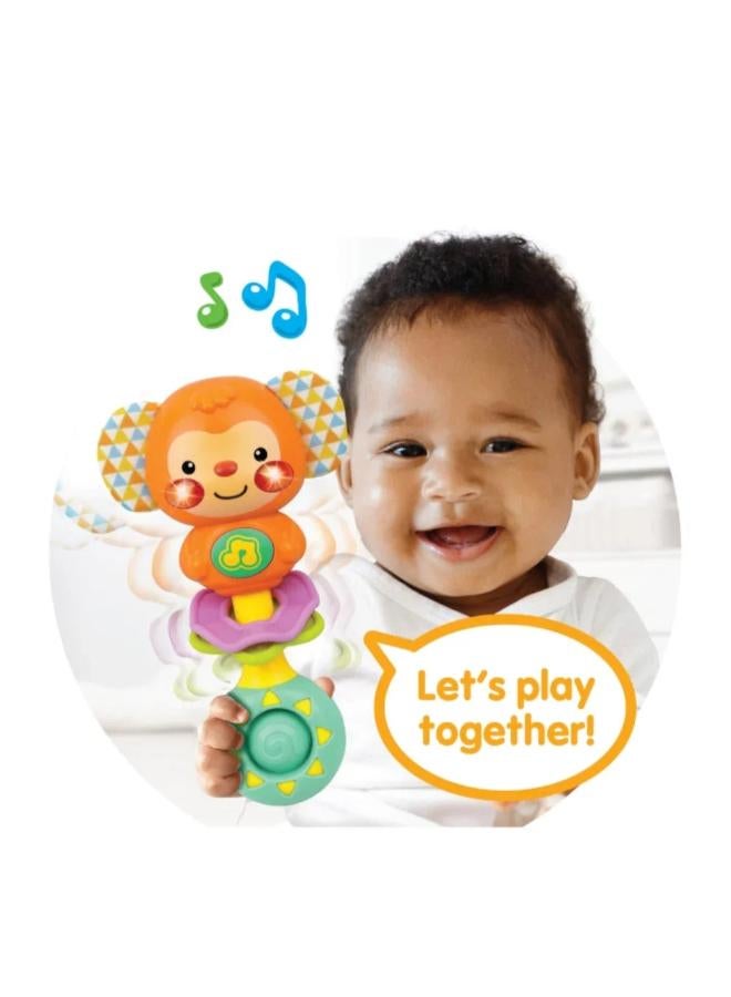 WinFun Sing-With-Me Rattle – Monkey - Image 3