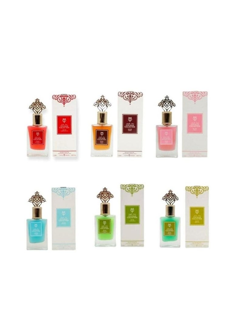 YOUMAR Musk Perfume Set Pomegranate Musk Powder Musk Oud Musk Girls Musk Special Musk Cardamom Musk by Yumar 25 ml