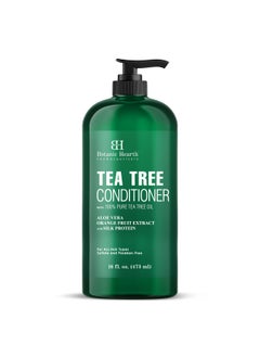Botanic Hearth Botanic Hearth Tea Tree Conditioner | For All Hair Types | Fights Dandruff & Dry Scalp | With Vitamin C, Peppermint Oil, Rosemary Oil & Lavender Oil | Sulphate & Paraben Free | 16 fl oz 