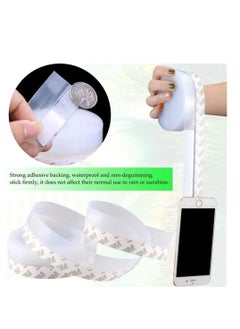 TYCOM Silicone Seal Strip and Weather Stripping with Self Adhesive for Bottom of Doors Door Draft Stopper 3M Weather Stripping Door Bottom Gap Replacement Strip Roll Soundproof 35MM.  - Image 4