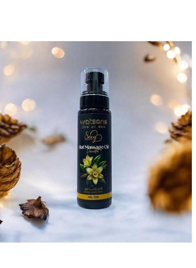 واتسونز زيت تدليك كاندي الفانيليا، ١٢٠ مل - Image 3