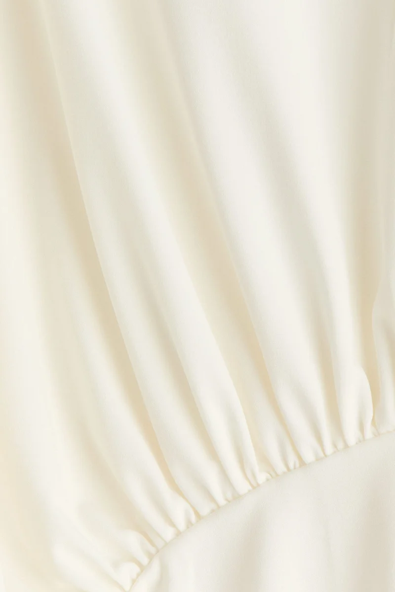 H&M  Batwing-sleeved tie-detail dress for Women | Best Price UAE