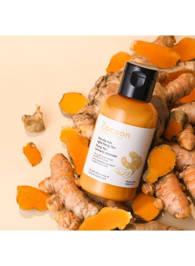 The Cocoon Original Vietnam 140ml The Cocoon Hung Yen Turmeric Toner, 5% AHA Brightening Facial Toner, Alcohol Free Hydrating Skin Exfoliator, Betaine Dark Spot Corrector, Vegan Skincare, Acne Scar Treatment, Glowing Face Care  | Best Price UAE