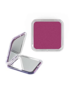SNOWFLAKES SNOWFLAKES Magnifying Compact Travel Mirror -1x/10x Pocket Mini Small Purses Mirror  (Purple)  - Image 1