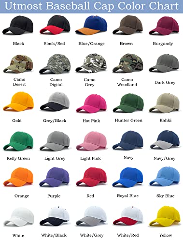 Utmost Structured Baseball Cap with Adjustable Closure - Performance Hat for Outdoor Activities and Custom Embroidery (1pc Kelly Green) - Image 5