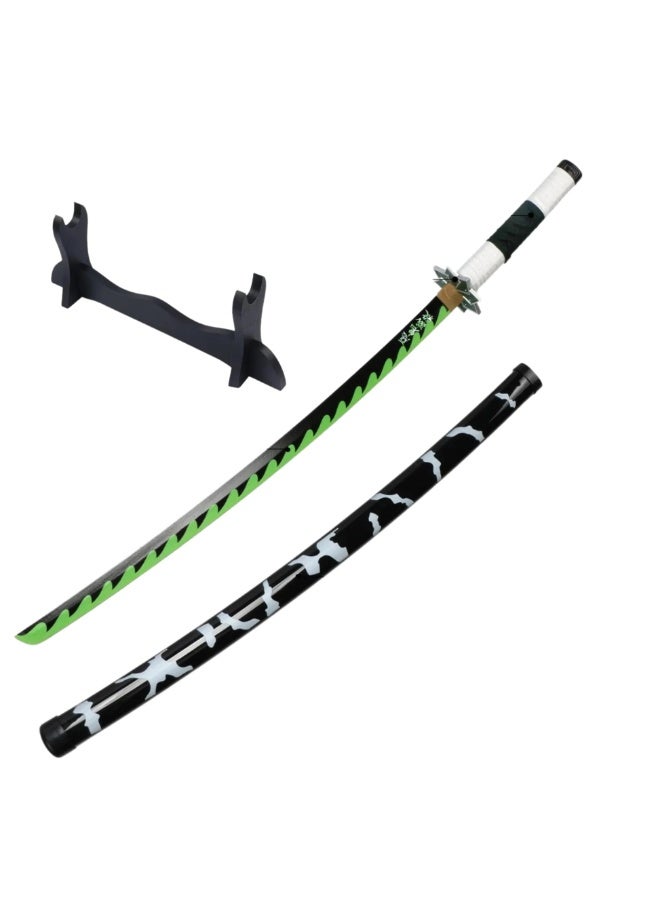 O8.design Anime | Sanemi Shinazugawa Replica (1:1 Scale) | High-Quality Carbon Steel, Non-Sharpened Prop for Cosplay & Collectors - Image 1