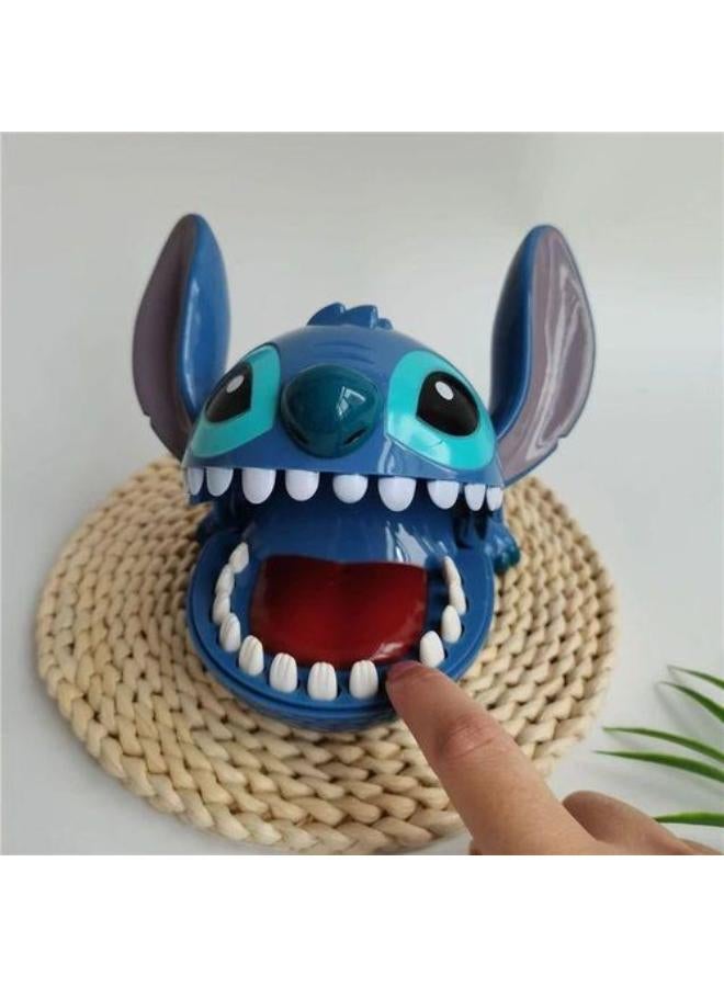 Stitch Giant Teeth Biting Finger Game Toy – Large Size Dentist-Style Fun for Kids (Blue) - Image 2