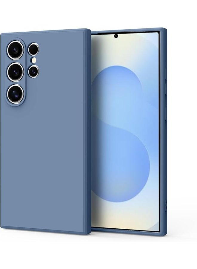 Lynacz Original Soft Silicone Cases for Samsung Galaxy S25 Ultra 5G,[Military Grade Drop Protection] [Anti-Scratch Microfiber Lining] Shockproof Slim Cover for Samsung Galaxy S25 Ultra (Lavender Grey) - Image 4