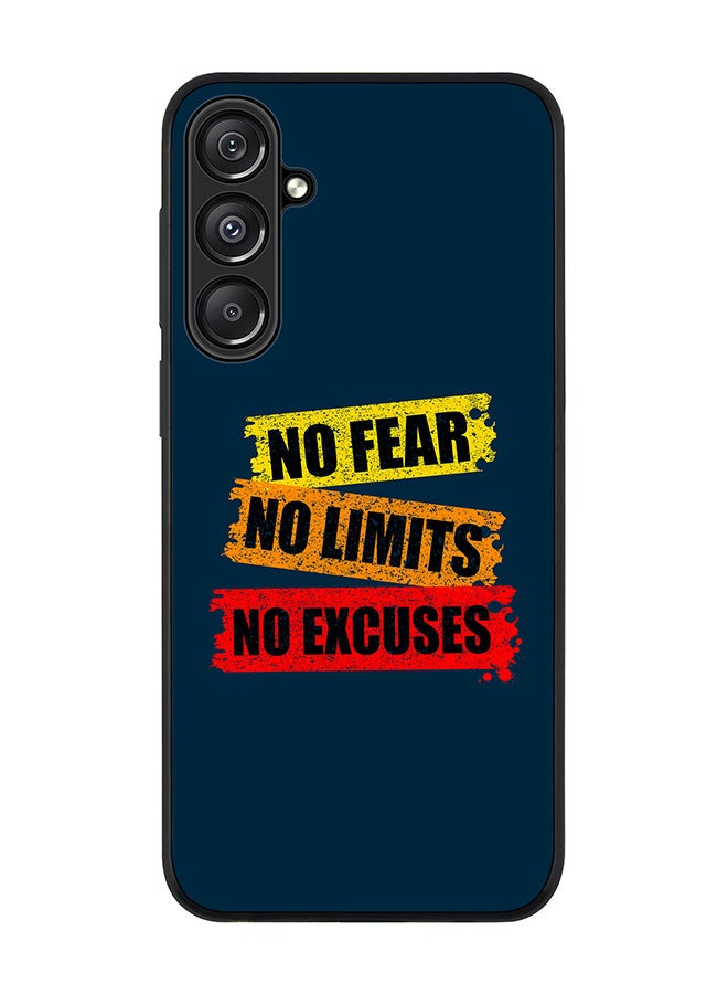 Stylizedd For Samsung Galaxy A16 / A16 5G Case,Slim fit Camera Protection, Shockproof Thin Phone cover - No Fear Limits Excuses - Image 1