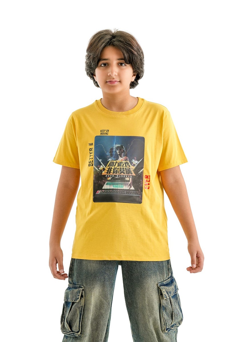 JOCKEY Boy Printed Summer SS T-shirt