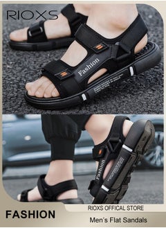 Flat Sandals For Men, Casual Open Toe Water Sandal, Men's Breathable Non-Slip Beach Sandals, Mens Sport Sandals With Back-Strap, Outdoor Fisherman Sandals For Men, Non-slip Lightweight Walking Hiking Sandals, Water Shoes - pzsku/ZC7E21AF538E082C7A5CAZ/45/_/1734153923/89e25fa9-19e4-4e5b-8b15-8044fddc90e3