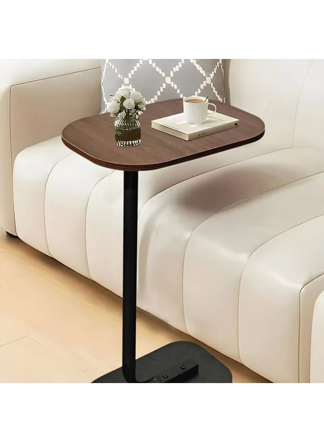 طاولة جانبية سوداء للكنبة توفير للمساحة سهلة التركيب تصميم مدمج للغرفة المعيشة وغرفة النوم - Image 5