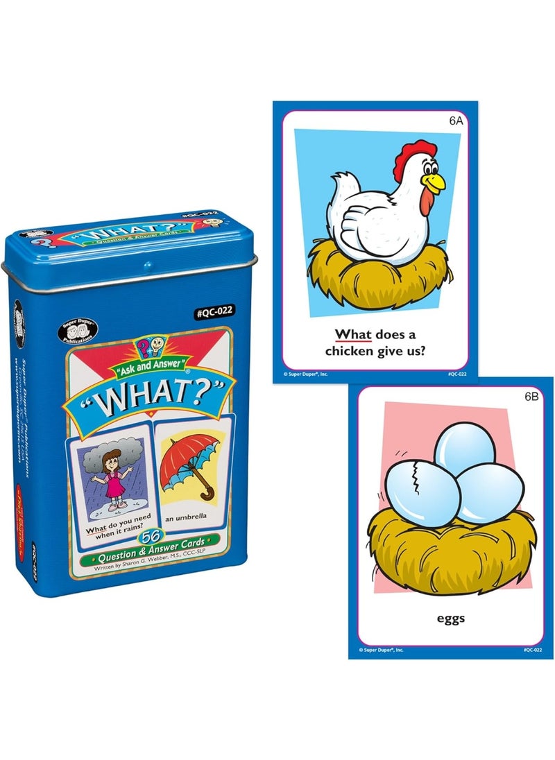 Super Duper Publications - Super Duper Publications | Ask and Answer WH Question Five Fun Decks Bundle | Communication and Language Skills Flash Cards | Educational Resource for Children - Image 1