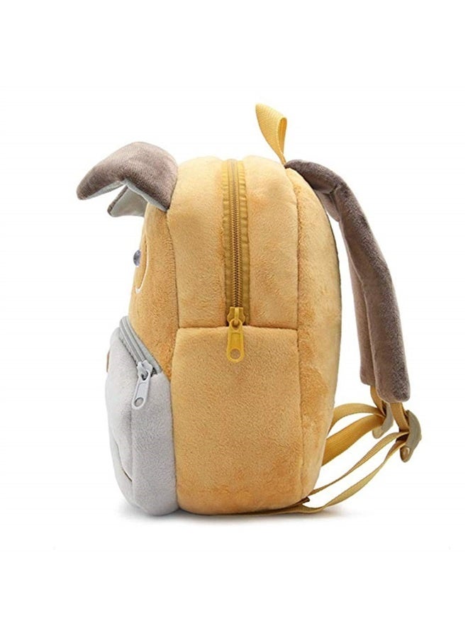 Children Toddler Preschool Backpack Plush Animal Cartoon Backpack Baby Kids School Satchel Travel Lunch Bags(Sanddog)  - Image 2