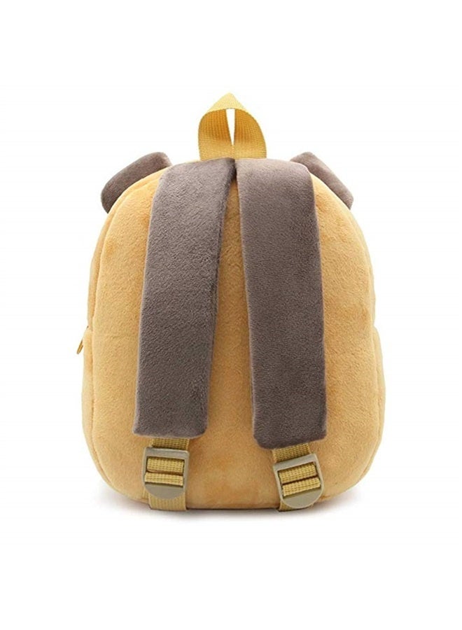 Children Toddler Preschool Backpack Plush Animal Cartoon Backpack Baby Kids School Satchel Travel Lunch Bags(Sanddog)  - Image 3