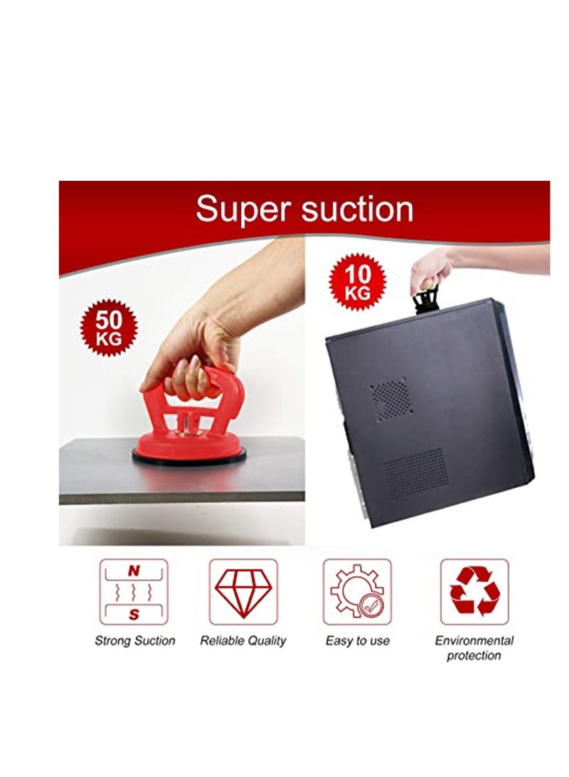Dent Puller, Remover Tool, Prints Suction Cup Lifter, Car Repair, Set, Small for Cars Dent, Glass, Tiles, Mirror, Granite Lifting Objects Moving - Image 2