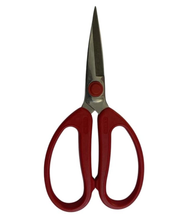 PIN tesoura 3083 Heavy Duty Forged Scissors – Multipurpose Stainless Steel Industrial Shears for Fabric, Plastic, Cardboard, Wire – Craft, Tailor, Utility Use – 8 Inch Comfort Grip - Image 1