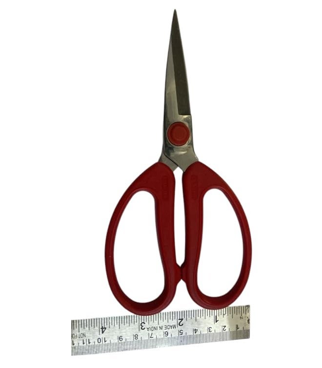PIN tesoura 3083 Heavy Duty Forged Scissors – Multipurpose Stainless Steel Industrial Shears for Fabric, Plastic, Cardboard, Wire – Craft, Tailor, Utility Use – 8 Inch Comfort Grip - Image 5