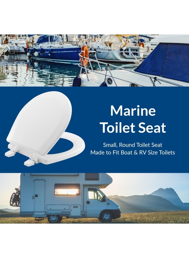 Bemis Tc50Tta 000 Marine Toilet Seat Durable Enameled Wood White  - Image 3